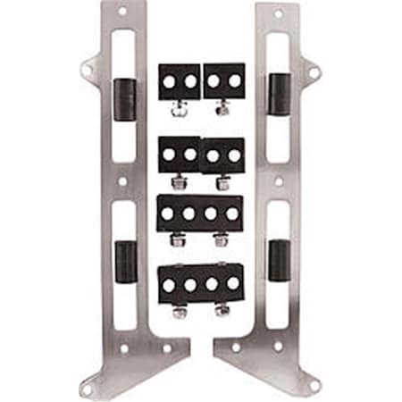 Backseat 1104S Spark Plug Wire Loom for Big Block Mopar, Satin BA3608544