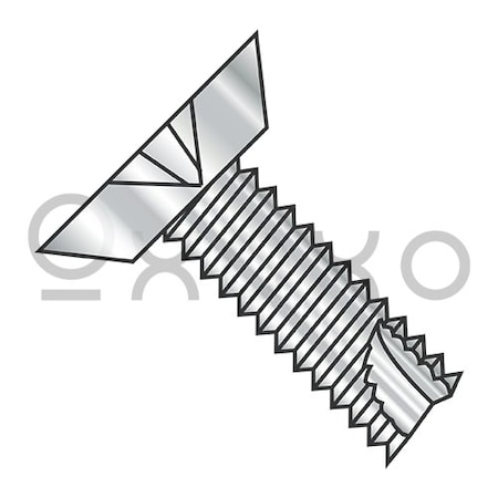 Oxoxo 10-24X3/4 Phillips Flat Undercut Thread Cutting Screw Type 23 Fully Thrd 18-8 Stainless, 3500PK 452025