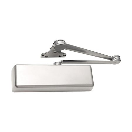 Lcn Door Closers, Non-Hold Open, Gray, Non-Handed 4040XP-EDA 689 SRI