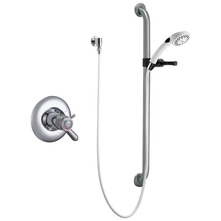 Delta Commercial T17Th Universal Trim For T17Th Thermo Shower In Chrome T17TH155-05