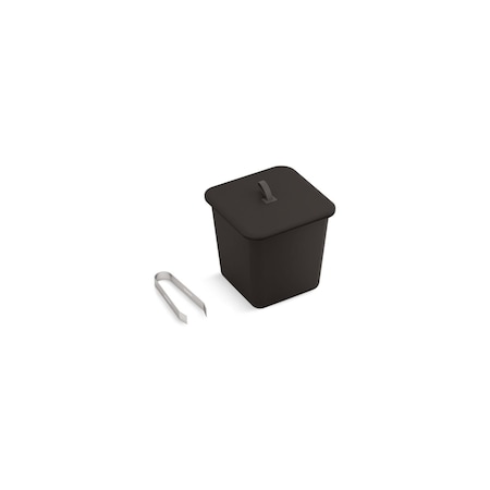 Kohler Three-piece ice bucket set Shadow Grey 35487-2DK
