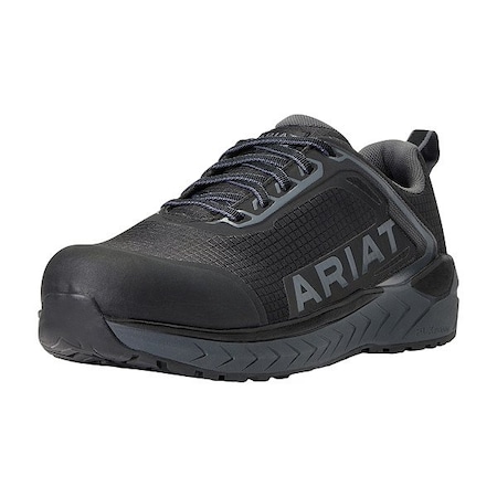 Ariat Men's Athletic Shoe, Composite Toe, Mesh, TPU Upper, Lace Up, Black, 11 1/2 EE 10040283