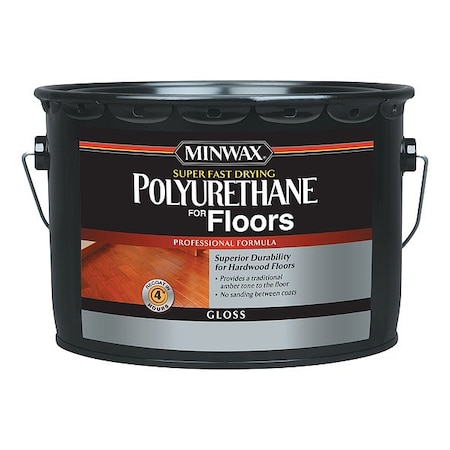 Minwax Finish, 2.5 gal, Gloss, Clear 130300000
