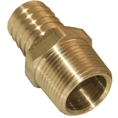 Westlake Pipe & Fittings 1/4'' MPTx5/16'' Brass Hose Barb Adapter 17-7715