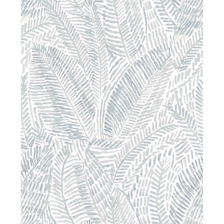 A-Street Prints Fildia Light Blue Botanical Wallpaper 4121-26951