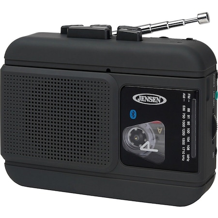 Jensen Portable Bluetooth AM/FM Cassette Player/Recorder MCR-60