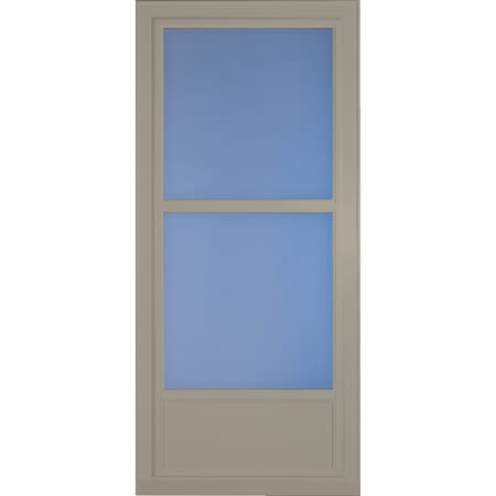 Larson Easy Vent 146 Series 36'' Wx81'' Hx1-7/8'' Thick Sandstone Mid View Aluminum Storm Door 14606092