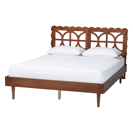 Baxton Studio Onyeka Platform Bed, Queen 268-9814-14467-ZORO