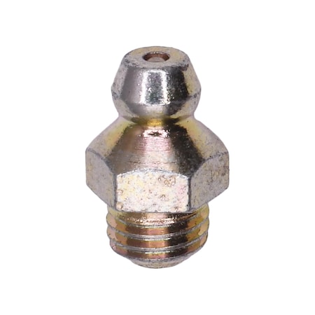 Auveco Grease Fitting 5/16in x 24 Straight 5/8in Length, 25PK 15057