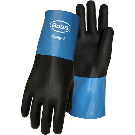 Boss Lightweight Neoprene Coating with Cotton Knit Lining and 11" Long Pinked Cuff 1CN0034X