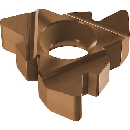 Vardex Thread Turning Laydown F Style Inserts IC 1/2''F IN RH 3.5-5.0 mm; 7-5 TPI Partial 55 VRX Grade 070-00066