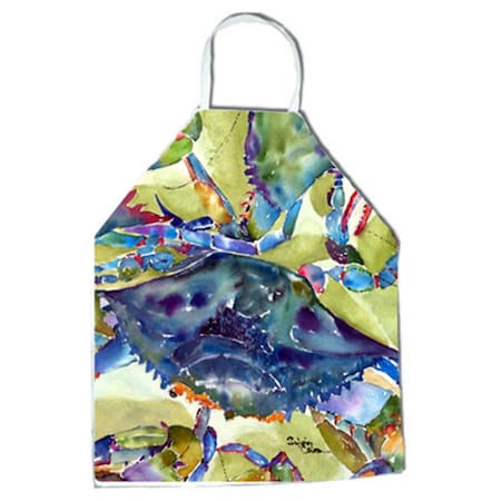 Carolines Treasures 27 H x 31 W in. Crab All Over Apron 8512APRON