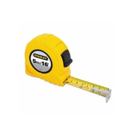 Stanley Tape Rule, 3/4 in x 5m/16 ft 680-30-496