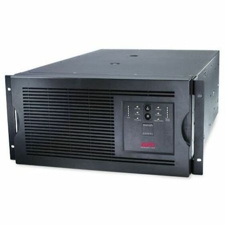 Apc UPS System, 5000VA, Line Interactive, Out: 120/208/240V AC In: 208/240V AC SUA5000RMT5U