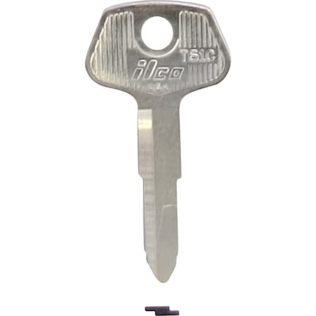 Ilco Toyota Nickel Plated Automotive Key T61C, 10PK IAF44840002