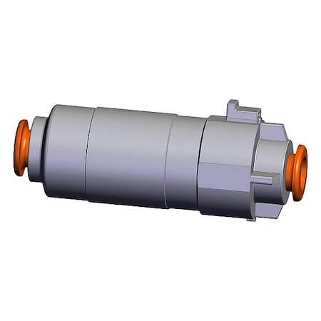 Smc In-Line Air Filter, Push-to-Connect ZFC7E