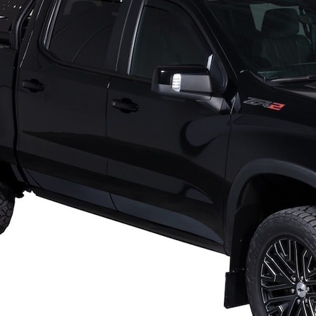 Putco Black Platinum Stainless Steel Rocker Panel Molding 9751243BP