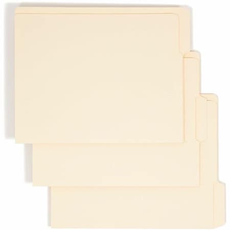 Smead File Folder End Tab 8-1/2 x 11", 1/3-Cut, PK100, Tab Cut: 1/3 24134