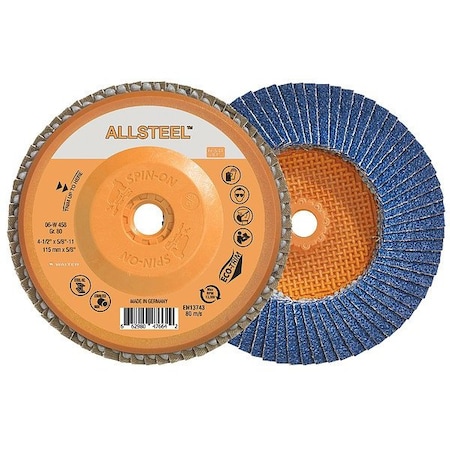 Walter Power Brushes, 5" L, 8600 RPM, Blue 13G574
