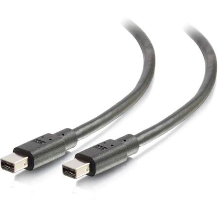 C2G 6FT MINI DISPLAYPORT&TRADE; CABLE 4K 30HZ - BLACK 54417