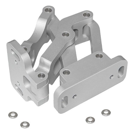 Jw Winco GN7243-AL-75-EL MULTIPLE-JOINT HINGE 7243-AL-75-EL
