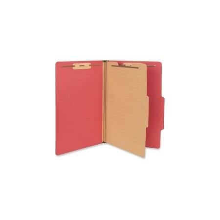 Universal Classification Folder, Lgal, 4Sec, Red, 10PK UNV10213