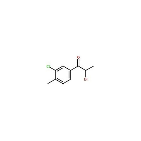 Ak Scientific 2-Bromo-1-(3-chloro-4-methylphenyl)propan-1-one (250mg), CAS 175135-93-0 Y7870-250mg