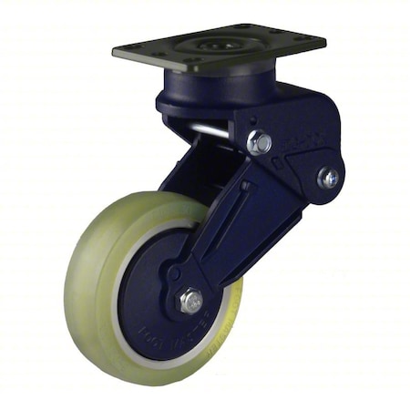 Foot Master Plate Caster, Swivel, Polyurethane, 171mm H GDSB-100-ASF-LUD-65