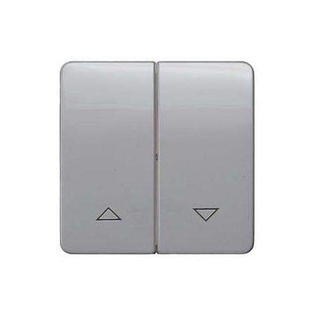 Siemens DELTA profil, silver Rocker switch with shutter symbols for shutter pushbutton 5TG7934