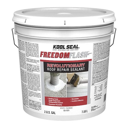 Kool Seal Permanent Roof Repair Sealant, White KS0066921-17