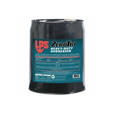 Lps ZeroTri Heavy-Duty Degreaser, 5 gal, Pail, Ether Scent, 5PK 428-03505