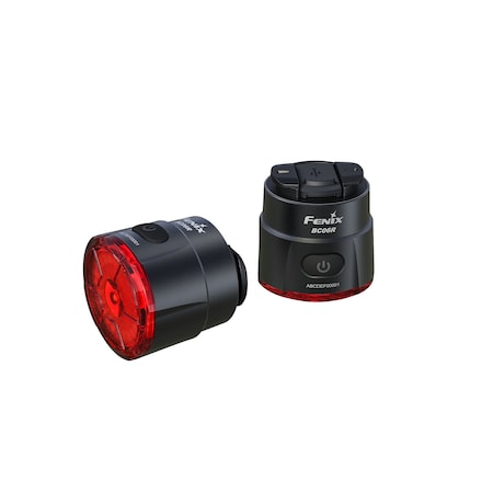 Fenix Lighting Fenix: Bicycle Tail Light, Red LED, Lithium Ion, 90lm BC06R