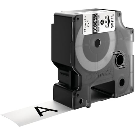 Dymo Label/RibbonCartridge, White, Gloss, 1inW 1805443