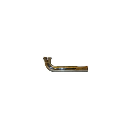Larsen Supply Co. Slip Joint Waste Arm, 22 Gauge, Brass Plated, 1-1/2-In. X 9-1/2-In. 03-2943