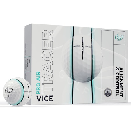 Vice Golf Pro Air Tracer Golf Balls, 12PK 111238