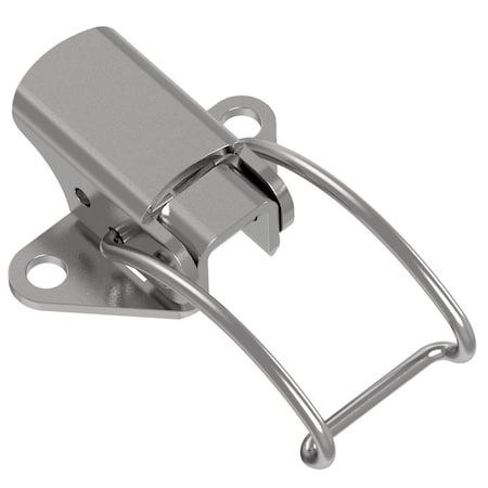 Southco Toggle Style Draw Latch, Small Size, Exposed Mount, Stainless Steel, Passivated TL-20-104-52