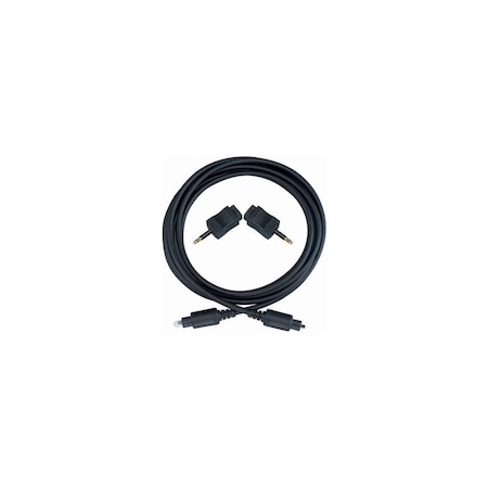 Rca 6 Ft. Black Audio Digital Optical Cable DV10RV