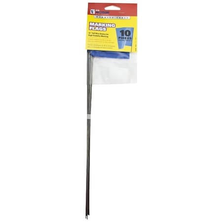C.H. Hanson Stake Flag, 15 in L, Blue, PVC 15068