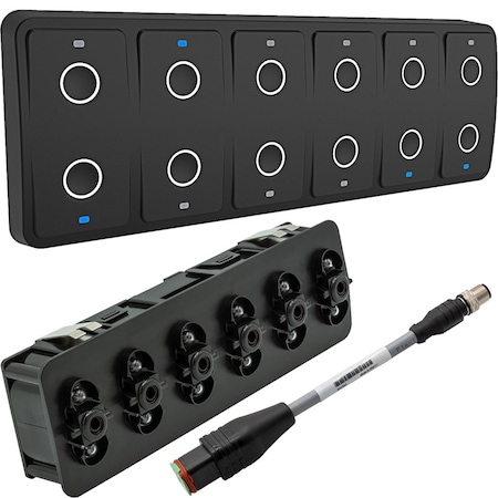 Maretron CKM12 Keypad w/CKM to NMEA 2000 Adapter Cable - 0.2M A3802-1