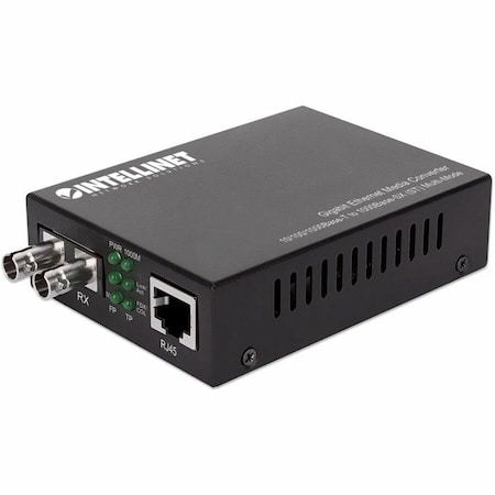 Intellinet Network Solutions NETWORK SOLUTIONS GIGABIT ETHERNET MEDIA CONVERTER 10/100/1000BASE-T 508315