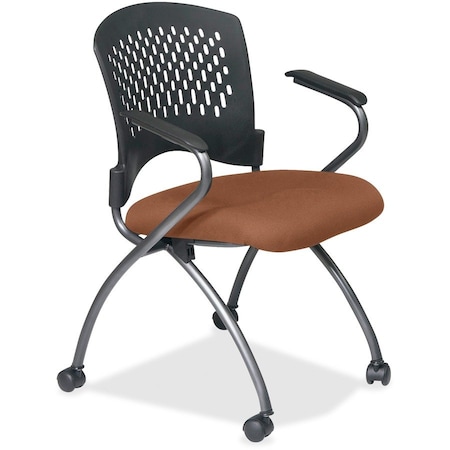 Office Star Chair, Folding, Fabric/Metal, Fabric, PK2 84330-30