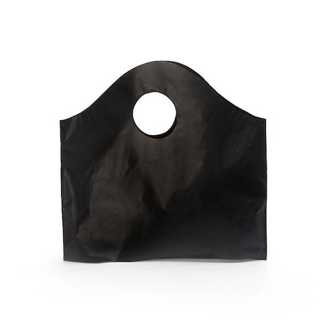 Nashville Wraps Black Wave Top Plastic Bags, Small 12x11x4, 2 mil, 250PK S28FBK