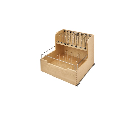 Rev-A-Shelf Maple Wood; Steel, Natural Maple, 20.5 in W, 18.88 in H, 21.25 in D 4FSCO-24SC-1