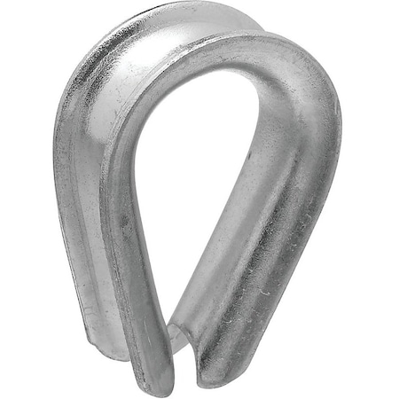 National Hardware 3232BC Series Rope Thimble, Steel, Zinc N177-923