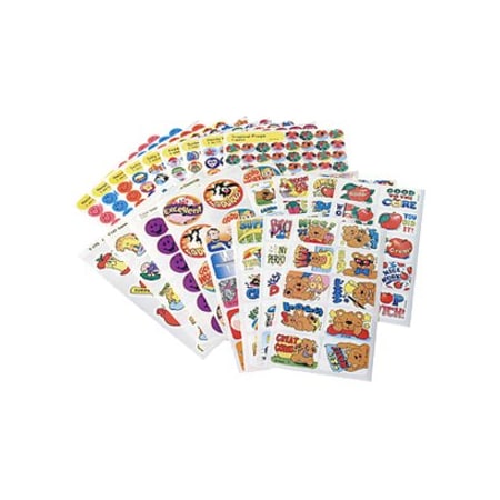 Trend Enterprises Super Assortment Sticker Pack, PK3000 T90006