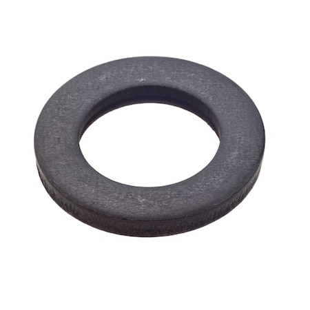 Zoro Select Flat Washer, For Screw Size M16 , Stainless Steel Black Oxide Finish Z8816-SS-BX