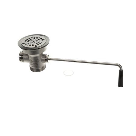Power Soak Systems Lever Waste Drain Assembly, Twist, 3 1/2in Sink Opening 100-302