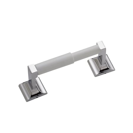 Boston Harbor Paper Holder, Plastic/Zinc, Chrome, Wall Mounting L752-26-03