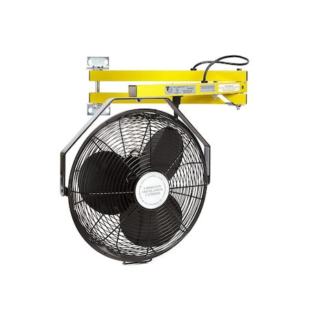Ideal Warehouse Innovations Dock Fan, w/60 in Double Strut Arm 60-5495-150