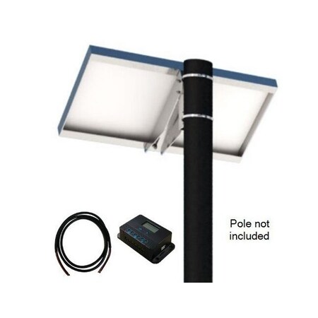 Tycon Systems Tycon - 12V 100W Solar Panel Kit w/Ctrl, Mount, Cable, 12V 20A PWM Solar Chrg Ctrl w/Sta TPSK12-100W
